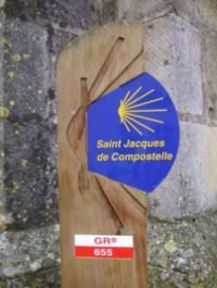 Itineraire de st Jacques de Compostelle